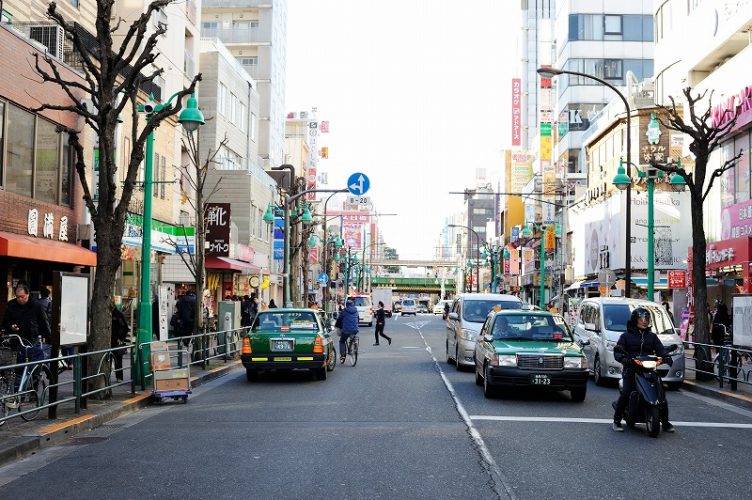 新宿にあるシェアハウスの近隣